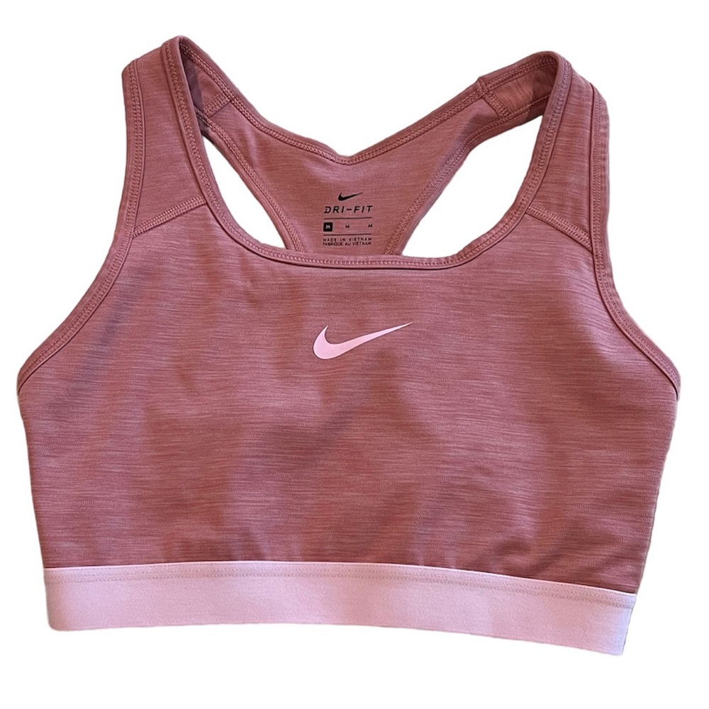 Nike Dri-Fit Sports Bra Rose Pink Medium